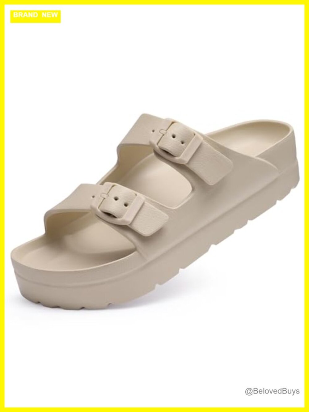 Arch Support Platform Slide Sandals - Lightweight EVA Non-Slip